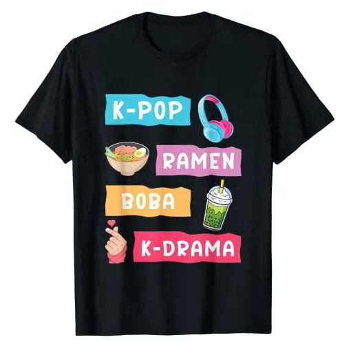 South Korea Lifestyle - T-shirt graphique style de vie pour
