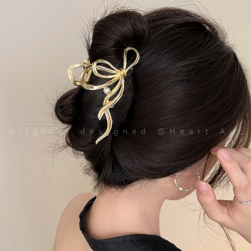 Korean Luxury Lifestyle - Pince à cheveux en métal de