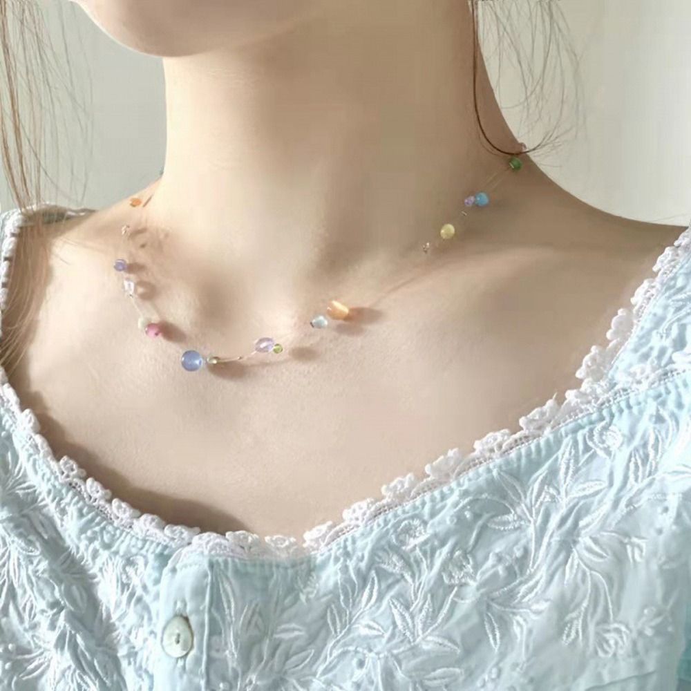 Korean Daily Lifestyle - Collier en alliage doux style coréen,