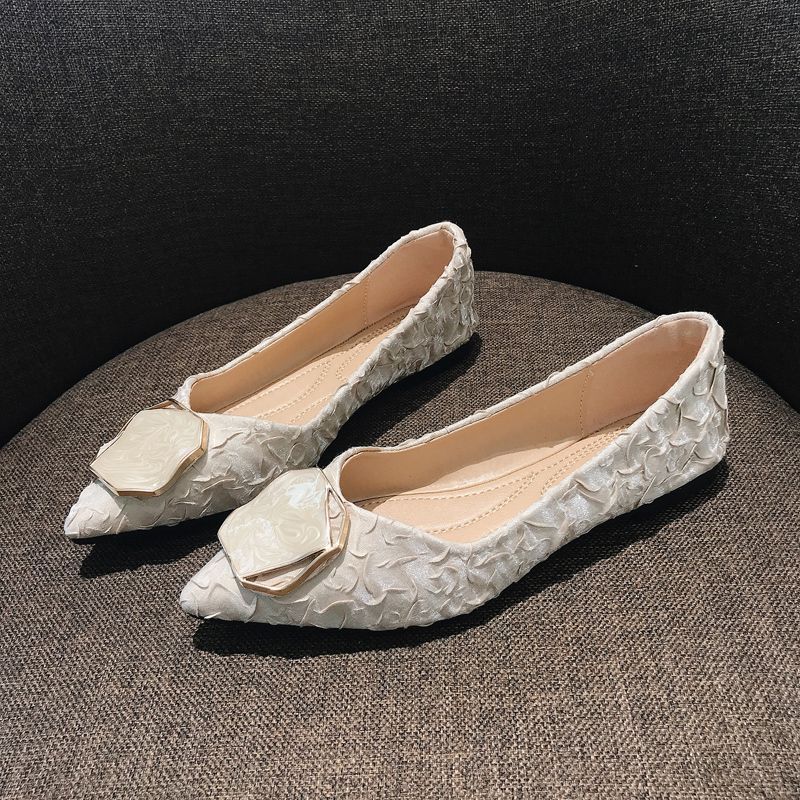 Korean Daily Lifestyle - Chaussures plates pour femmes à bout