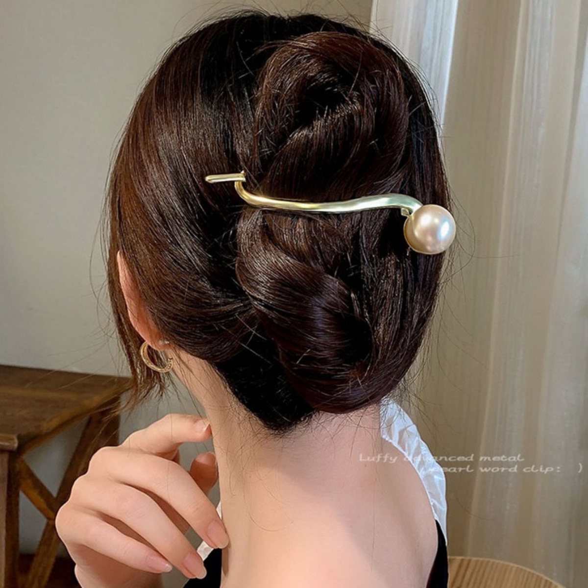 Pince à cheveux torsadée en pe - Korean Lifestyle & Kids Boutique Photos avis et prix